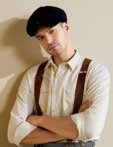 Babeyond Newsboy Hat Cap For Men Women Gatsby Hat For Men 19s Mens Gatsby Costume Accessories Black At Amazon Men S Clothing Store