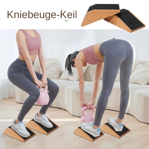 Squat Wedge en mousse pour approfondir les postures de yoga et étirements