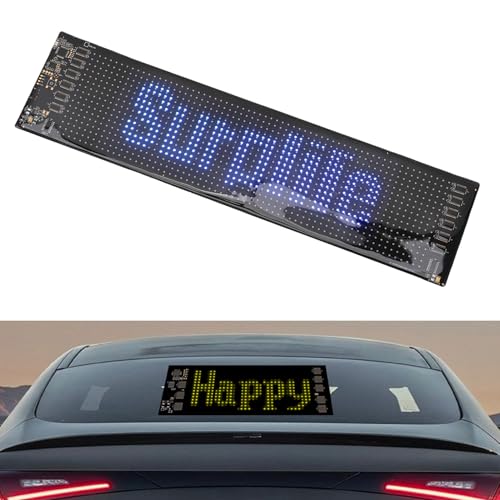 Control de aplicación Bluetooth para señal LED de coche Acouto flexible con textos impermeables 3