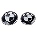 Produktbild SFONIA Auto 82 mm + 73 mm Carbonfaser vorne hinten Motorhaube Emblem Motorhaube Logo Kofferraum Badge