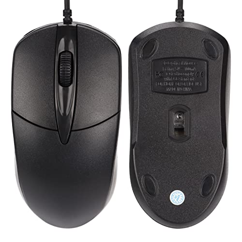 Souris chauffante USB filaire ergonomique réglable 1600 DPI chauffe-main ordinateur