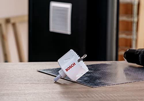 Bosch 1x Lochsäge HSS-Bimetall (für Aluminium, Metalle, Buntmetalle, Kunststoffe, Acrylglas, Holz, Gipskarton, Ø 68 mm… – Ansicht 7