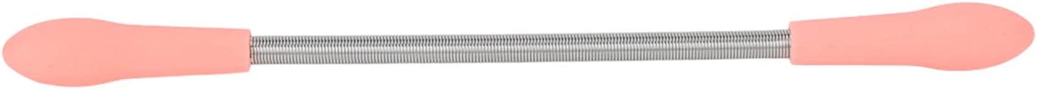 Hair Removal Spring, Stainless Steel Flexible Spring Facial Hair Remover Ergonomic Plastic for Home Travel