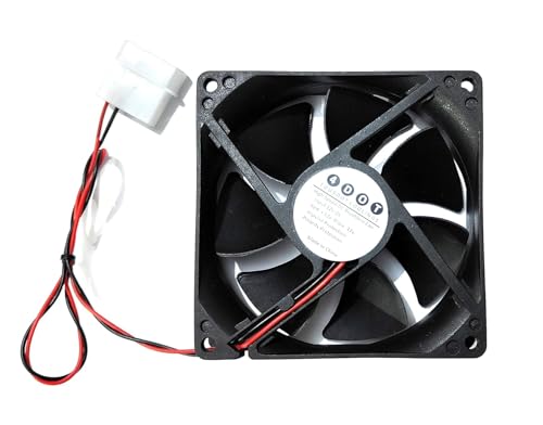 Image of Fourdot 92mm 4Inch Cabinet Cooling Fan 12V DC With Molex SMPS Connector Model 9225