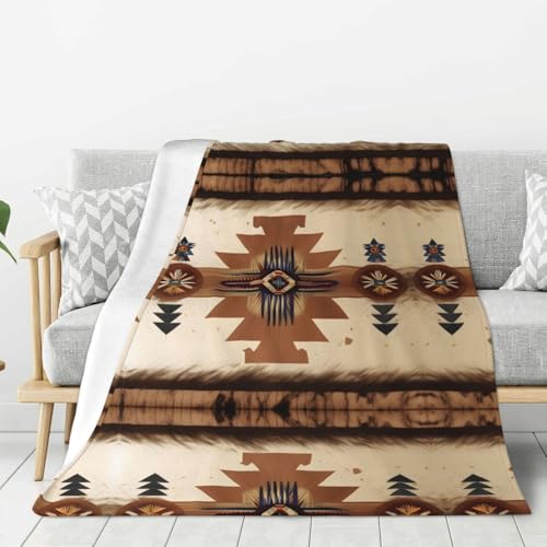 Couverture flanelle amérindienne WZYWHJ plaid canapé de qualité supérieure