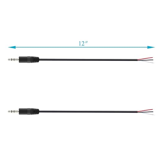 Fancasee Cable Jack 3.5mm a Cable para Altavoz 2-Pack miniatura 4