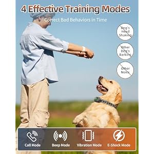 Dog Shock Collar, New 4500FT Dog Training Collar with Call, Remote E-Collar Waterproof Collars with 4 Training Modes Microphone Shock Vibration and Beep Anti Barking Collar for Large Medium Small Dog Shock Collar, New 4500FT Dog Training Collar with Call, Remote E-Collar Waterproof Collars with 4 Training Modes Microphone Shock Vibration and Beep Anti Barking Collar for Large Medium Small