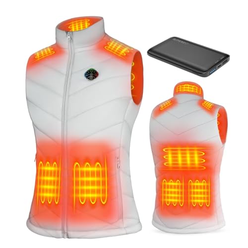 Image of KOVNLO Heated Vest for Women With Battery Pack Included, Smart Controller with Light-out Design, Electric Heated Jackets