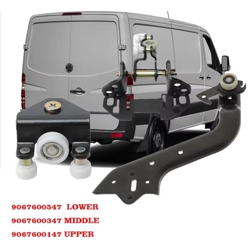 Rodillo puerta corredera Sprinter 2008 2009 2012 2015 kit repuesto compatible Freightliner 9067600347 5