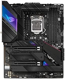 ROG Strix Z590-E Gaming WiFi 6E LGA 1200(Intel® 11th/10th Gen) ATX Gaming Motherboard (PCIe 4.0, 14+2 Power Stages, DDR4 5333+, Dual Intel® 2.5 Gb LAN,Thunderbolt 4, 4xM.2/NVMe SSD and Aura RGB)