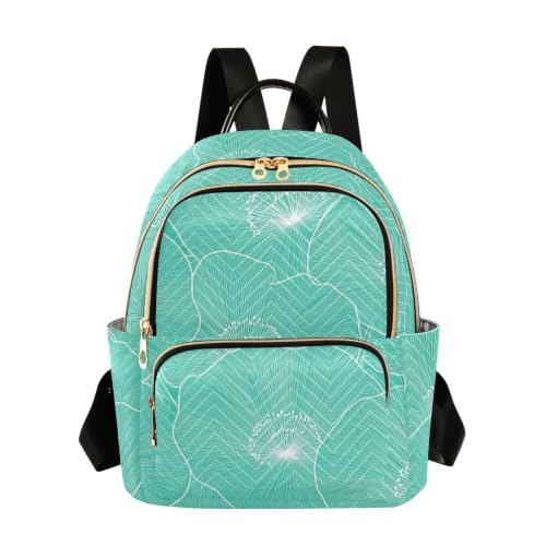 Sac à dos léger Wudan Fleur de coquelicot taille SM pour sorties