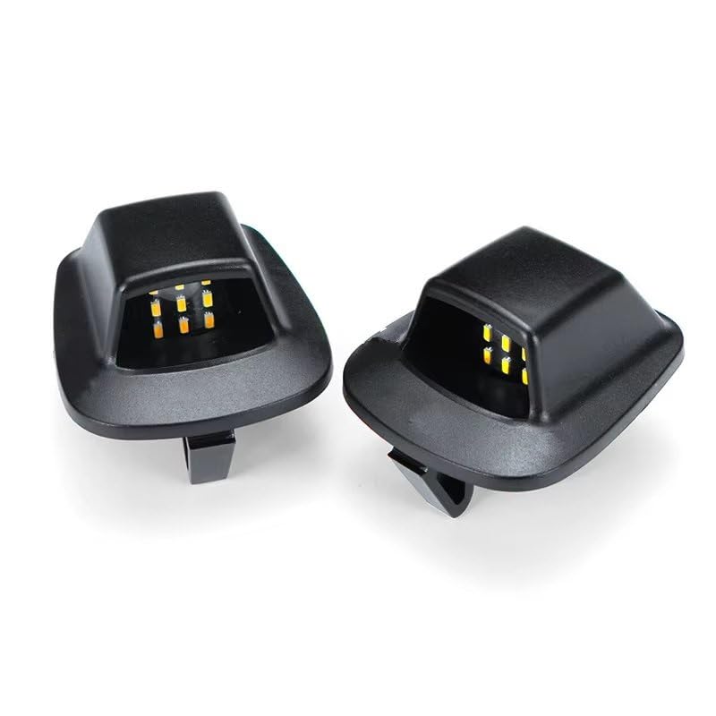 Luz de matrícula mitsubishi raider de alta visibilidad trasera juego de 2 piezas 55055292