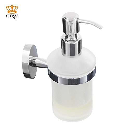 CRW 8oz Liquid Soap Dispenser Pump,Wall Mount Soap/Lotion Dispenser Pump Ideal for Bathroom