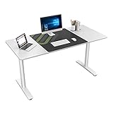 ►【Escritorio grande para computadora】El escritorio para computadora Eureka tiene un gran escritorio con una alfombrilla de mouse personalizada, proporcionando un gran espacio para tus accesorios de oficina. Superficie lisa y antiagua que te ofrece una experiencia de trabajo cómoda. Puede funcionar como un escritorio de estudio, escritorio de juegos, escritorio de oficina, etc. ►【Estructura fuerte】Con diseño mecánico oculto que aporta al escritorio de oficina una estructura más firme.