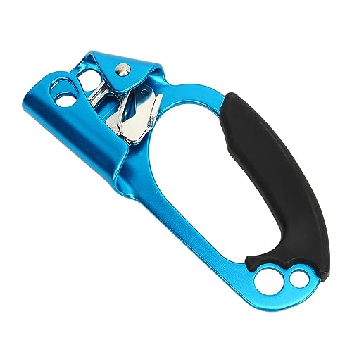 Yuecoom 8?13mm Hand Ascender, Climbing Ascender Rope Ascender Rock Climbing Tree Arborist Rappelling Gear Equipment Rope Clamp for Rope Left Right Hand Ascender