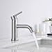 Produktbild AiHom Badarmatur Wasserhahn Bad Armatur Einhebel Waschtischarmatur Einhandmischer Mischbatterie Waschtisch für Badezimmer, Matt