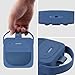 for Bose New SoundLink Micro 2nd Gen Portable Bluetooth Speaker Silicone Protective Case, Portable Travel Case with Carabiner (Blue) - co2CREA