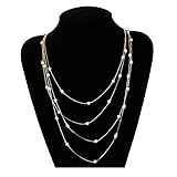 No solo es un collar simple, sino también un arte hecho a mano, adecuado para el uso diario.