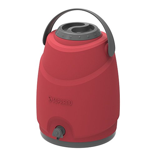 Botijão Estacionário Aspen 12L, Soprano, 0018, Vermelho, Grande