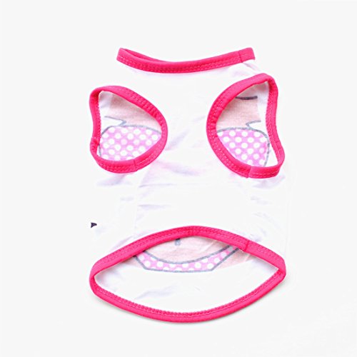 Dog Shirts Pet Shirts Dog T-Shirt Puppy Dog T Shirt Dog Vest Puppy Vest Pet Clothing Puppies Clothes For Small Dogs Doggie Tee Summer Apparel Female Dog Shirt Beach Wear¡­ (Small, Bikini) #TOP1