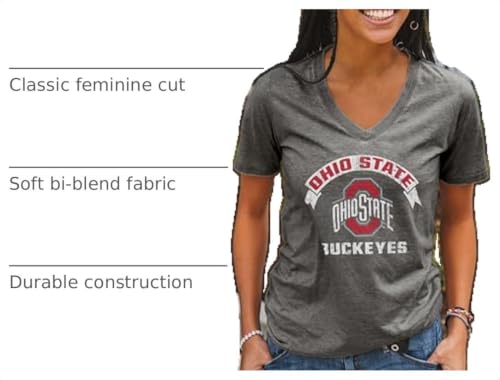 Penn State Nittany Lions NCAA Officially Licensed Women's T-Shirt Burnout Vintage Scholar, Small Team Color by Blue 84 - Used condition - Image 2