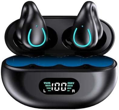 Fones de ouvido esportivos sem fio Bluetooth Lifebee Q71 com clip...