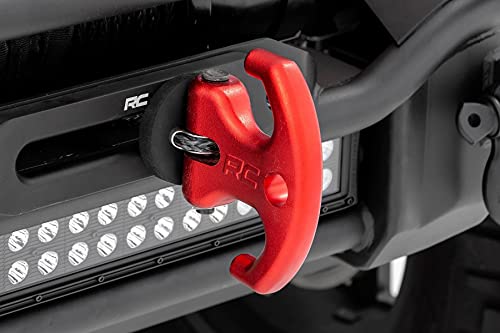 Rough Country Multi-Function Winch Cleat w/Rubber Isolator | Red - RS175R
