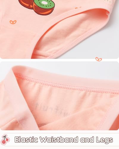 Charmi Slip Mutande Intimo Bambina 2-10 Anni Confezione da 10 Faccina Carina 6-8 Anni (Dimensioni del Produttore XL) - 4