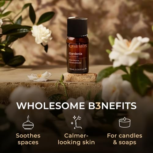 Image of Gardenia Essential Oil for Skin, Hair & Diffuser - 0.34 Fl Oz