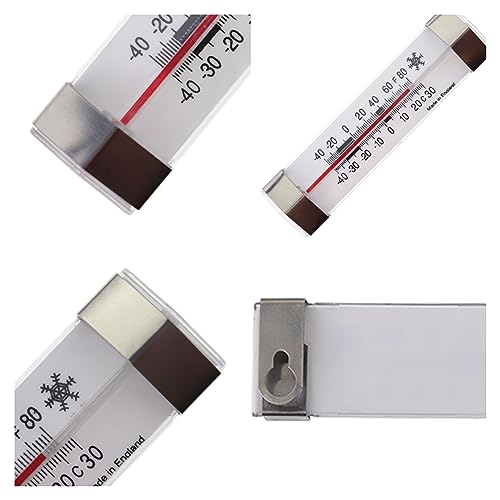 Fridge Thermometer with Safe Zones Refrigerator Thermometer - Image 2
