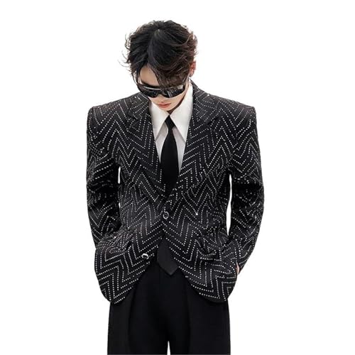 Blazer à strass homme coupe slim exprimez votre style unique