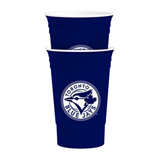 MLB Toronto Blue Jays Party Cup Tailgate Set, 16-ounce