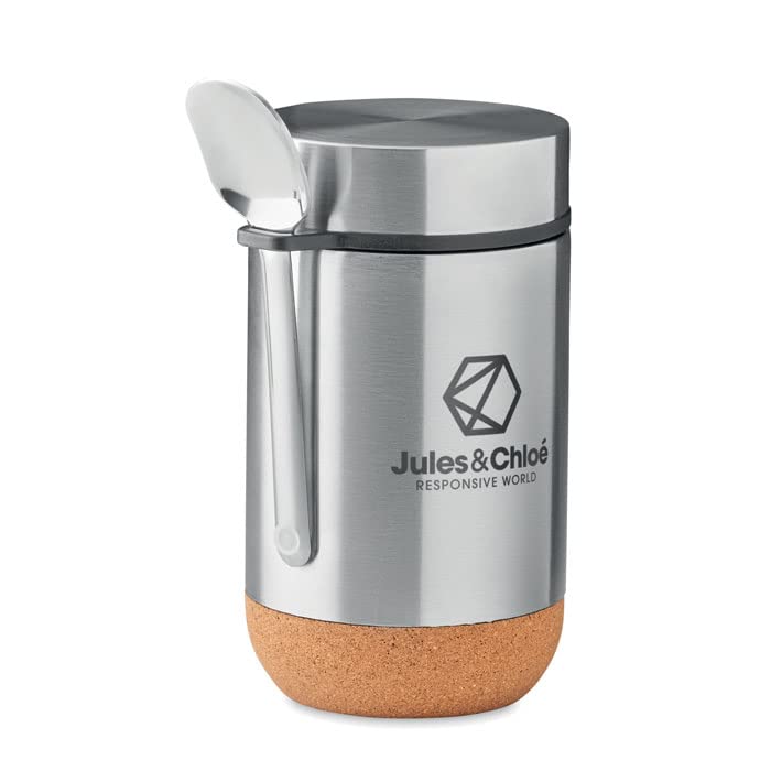 Termo para comida de 400 ml Schmalz® que mantiene tu almuerzo caliente con cuchara integrada 3