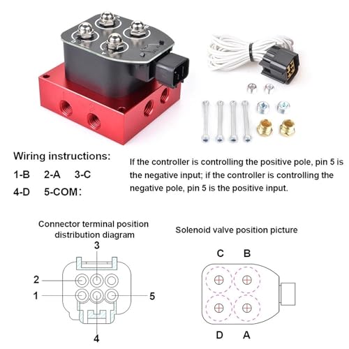 Kit d'électrovanne VU2 12v vanne collecteur suspension pneumatique - 3