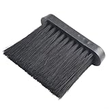 Cabezal de cepillo de repuesto para herramientas de limpieza de hogar con mango de plástico, cerdas de pelo de sisal adecuadas para el mantenimiento de chimeneas (L)