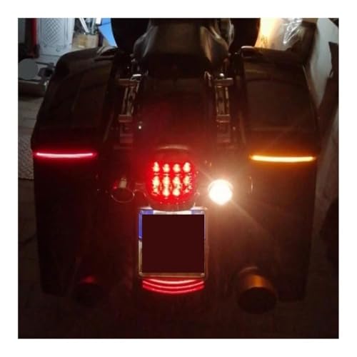 Feu de stop LED pour sacoche Road King finition premium durable