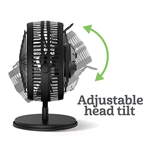 Holmes Heritage Desk Fan, 6-Inch, Black #TOP3