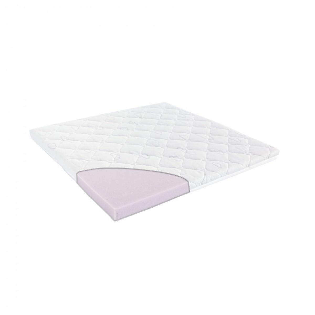 tiSsi ® Matratze 85x89 cm für 4-eckige Laufgitter/Laufställe