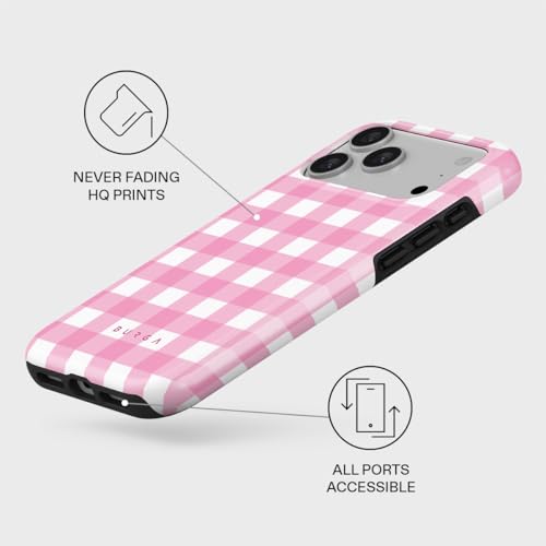 BURGA Unisex Phone Case for iPhone 17 Pro Max – Dual-Layer Design with Shock-Absorbing Silicone & Durable Exterior, Scratch-Resistant Finish and Raised Bezel Edge for Screen Protection & Daily Use by BURGA - Used condition - Image 3