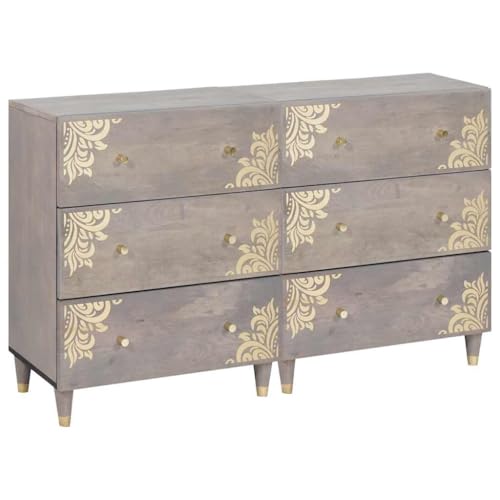 vidaXL Caja de Almacenamiento Estilo Moderno Rectangular de Madera de Mango para el Dormitorio y la Sala