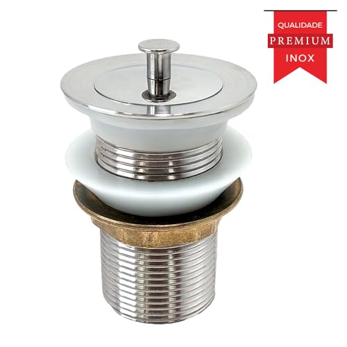 Cuba Pia Retangular Marmorite De Apoio Luna Branca 36x27cm Com Válvula Inox Para Banheiro