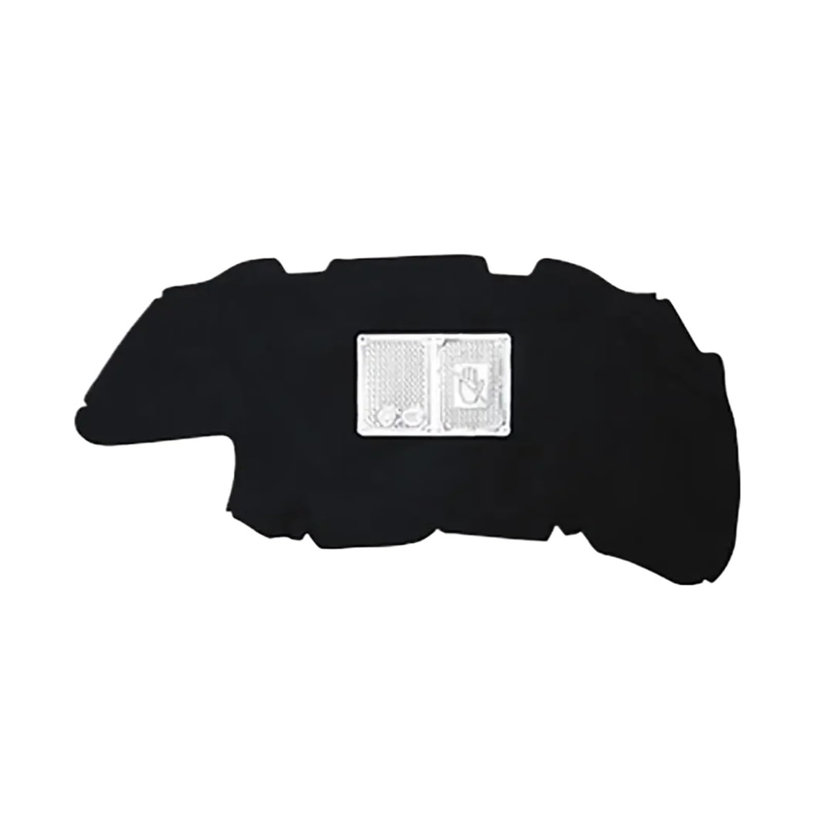 Pengshyzf One Color Car Hood Engine Sound Heat Insulation Cotton Pad Soundproof Thermal Heat Insulation Mat Compatible With Peugeot 206 2006-2013