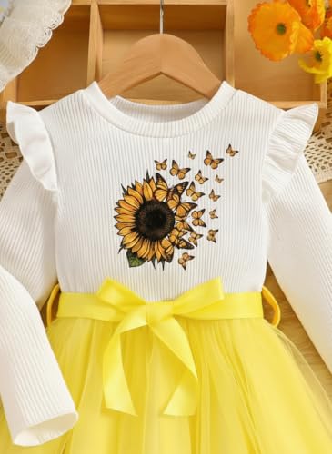 Image of TAGAS Girls' Princess Dress | Girl Floral Print Dress |Dresses birthdaydress for Babygirls |