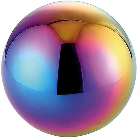 Operitacx Stainless Steel Garden Gazing Ball Cover