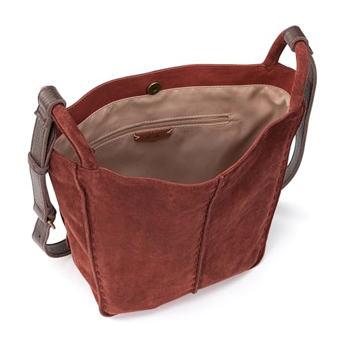 Image of The Sak Los Feliz Crossbody Purse - Women's Leather Handbag For Everyday & Travel - Cross Body With Adjustable Shoulder Strap