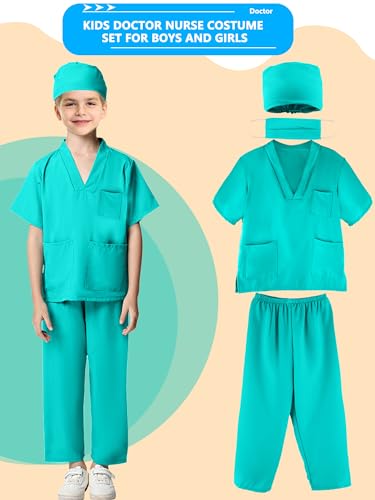 Disfraz Completo Médico Para Niños y Niñas 8-10 Años miniatura 5