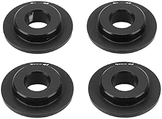 VBESTLIFE RC Wheel Adapter, 4 Pcs Wheel Adapter Gasket Aluminum Alloy Sturdy Wheel Adapter for UDR 1/7 RC Car (Black)