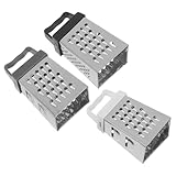 TEHAUX 3 Stück Teiliges Multifunktionales Gemüsereibe Rostfreiem...