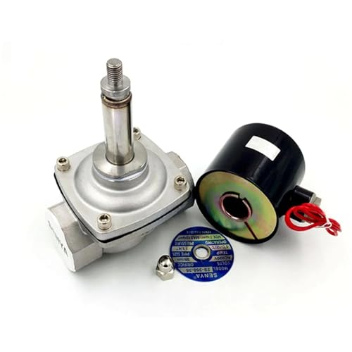 Électrovanne de sécurité DN50 contre la corrosion en acier inoxydable 24V NF