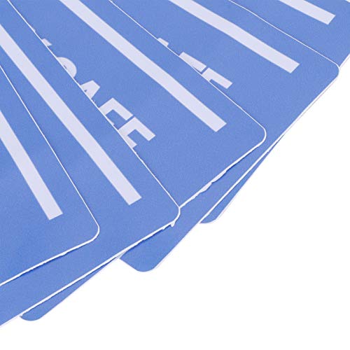 Adesivo de aviso, decalque de aviso, não desbota para quarto sala de estar sala de jantar ao ar livr